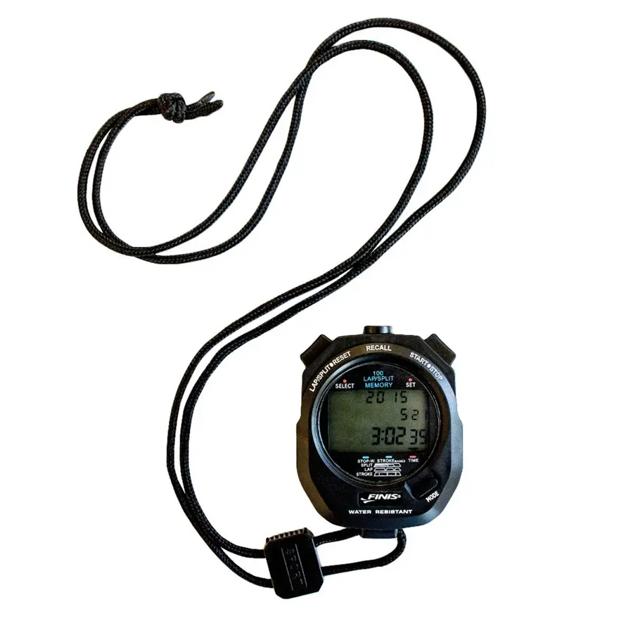 Stoppur Finis 100 memory Tidtagarur vattenresistent 