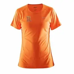 Craft Prime Dame Orange TL XS TL T-skjorte - kun Sverige