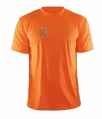 Craft Prime Herre Orange TL XS TL T-skjorte - kun Sverige