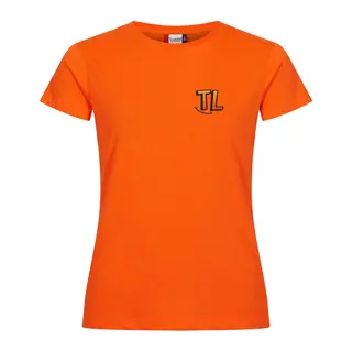 Clique New Classic T Dam Orange TL Kun Sverige