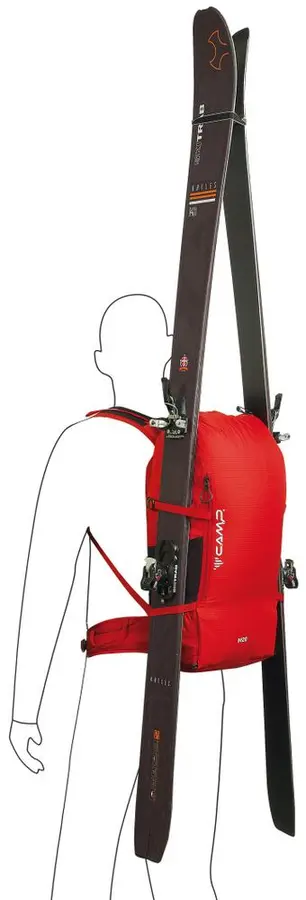 Ryggsäck Camp M20 20L | Liten Tursäck | Röd 