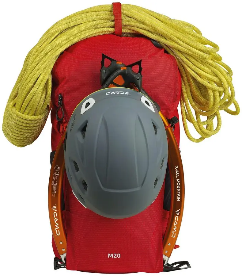 Ryggsäck Camp M20 20L | Liten Tursäck | Röd 