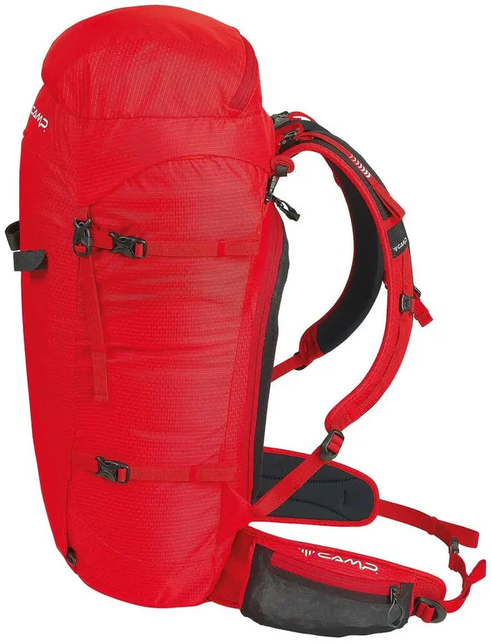 Ryggsäck Camp M30 | Röd 30L | Tursäck för sommar och vinter 