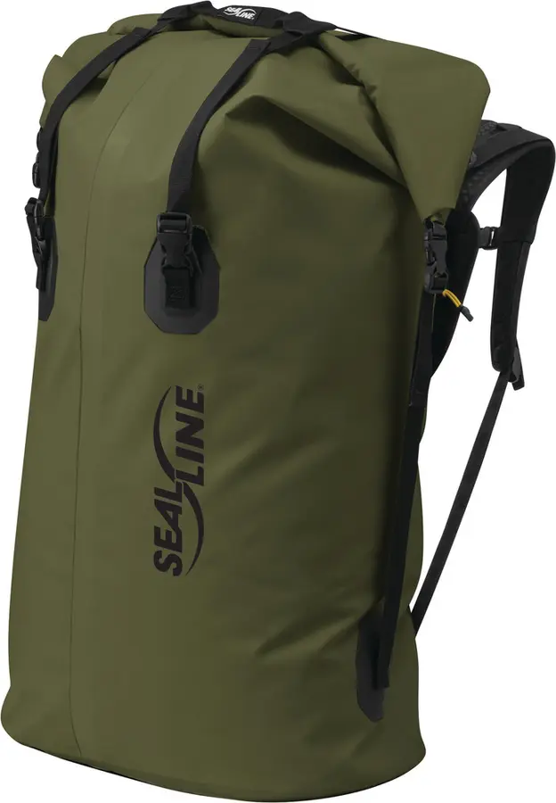 Ryggsäck SealLine Boundary Grön Vattentät tursäck 65 L 