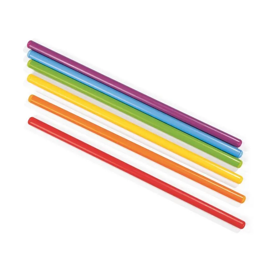 Slalomkäppar | 100 cm Koordinationspinnar| set med 6 st. 