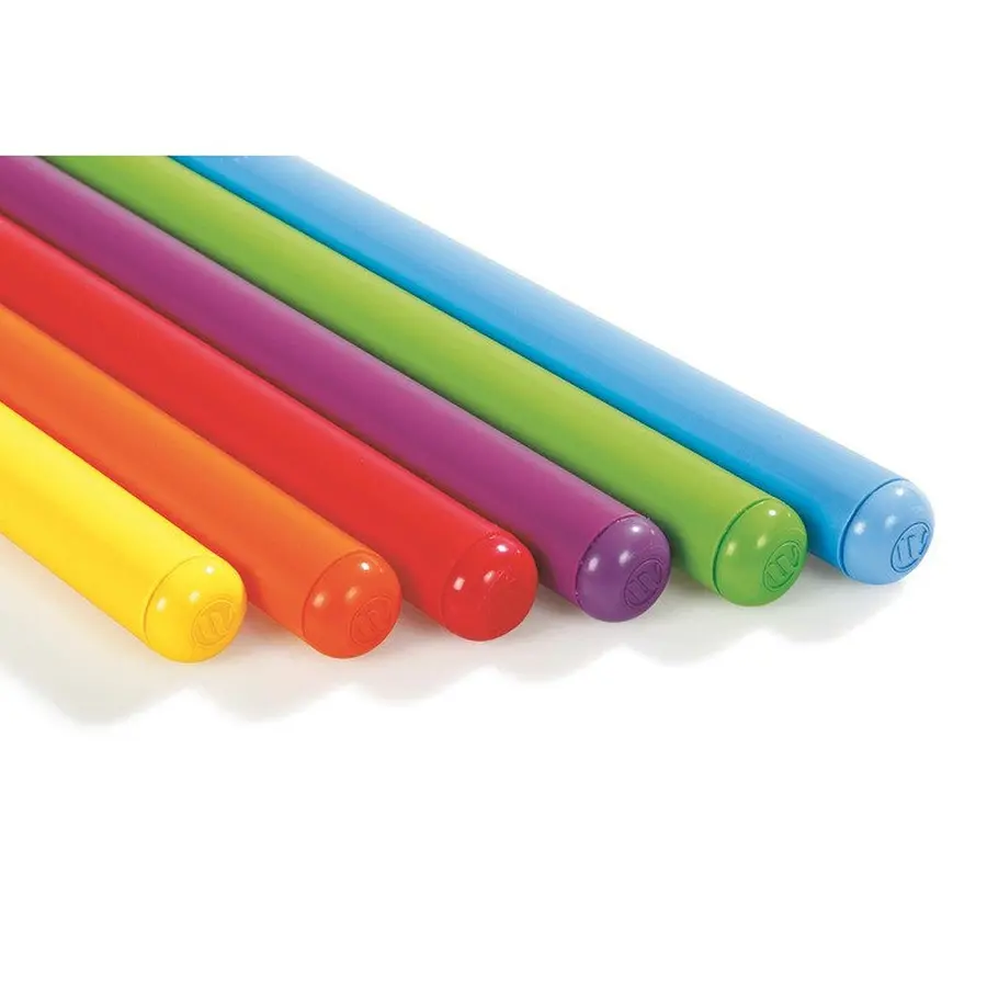 Slalomkäppar | 100 cm Koordinationspinnar| set med 6 st. 