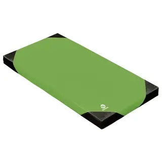 Lekmatta 120 x 60 x 7 cm | Gr&#246;n Gulvmatta med f&#246;rst&#228;rkta h&#246;rn