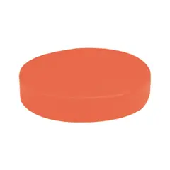 Sittkudde | Orange Diameter 35 cm | Tjocklek 7 cm