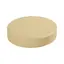 Rund sittepute | Beige Diameter 35 cm | Tykkelse 7 cm 