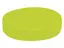 Rund sittepute | Lime Diameter 35 cm | Tykkelse 7 cm 