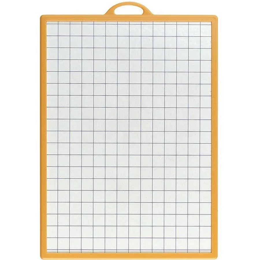 Whiteboardtavla med rutmönster L: 27 cm - B: 18,7 cm. |  Plast | 5 st. 