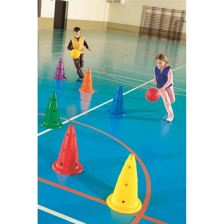 Koner med hål 6 st | 50 cm Tål sträng kyla 