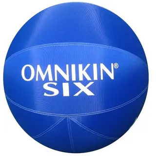 Omnikin® SIX-BALL Blå Superlätt boll med starkt tyg