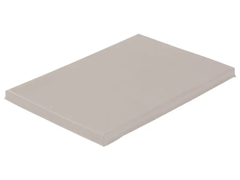 Skötbädd till stora skötbord 100 x 70 x 4 cm | Grå 