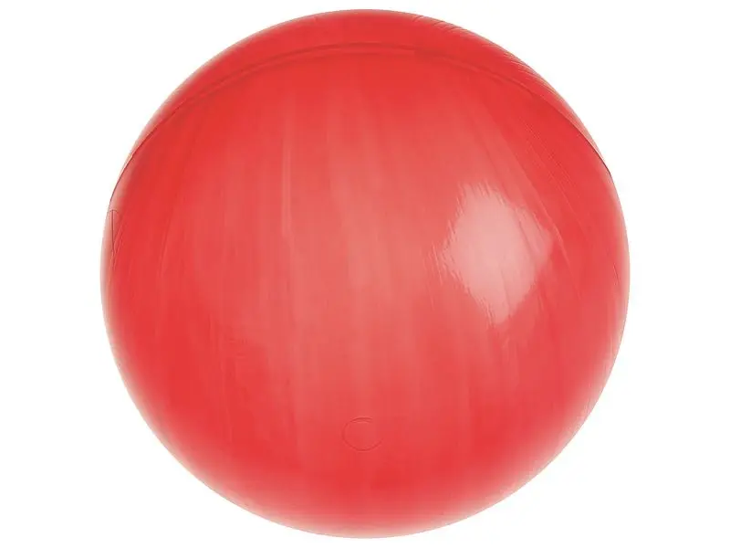 Bollar till bollhav | 8,5cm | 250 stk Genomskinlig Röd 