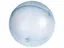 Bollar till bollhav | 8,5cm | 250 stk Genomskinlig ljus blå 