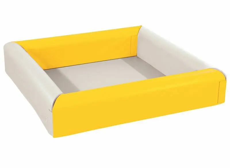 Bollhav Kvadrat 190x37 cm | Orange Ftalatfri | med bollar 
