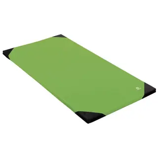 Lekmatta 200 x 100 x 4 cm | Gr&#246;n Matta med kardborre och f&#246;rst&#228;rkta h&#246;rn