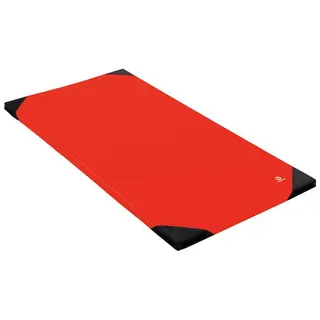 Lekmatta 200 x 100 x 4 cm | R&#246;d Matta med kardborre och f&#246;rst&#228;rkta h&#246;rn