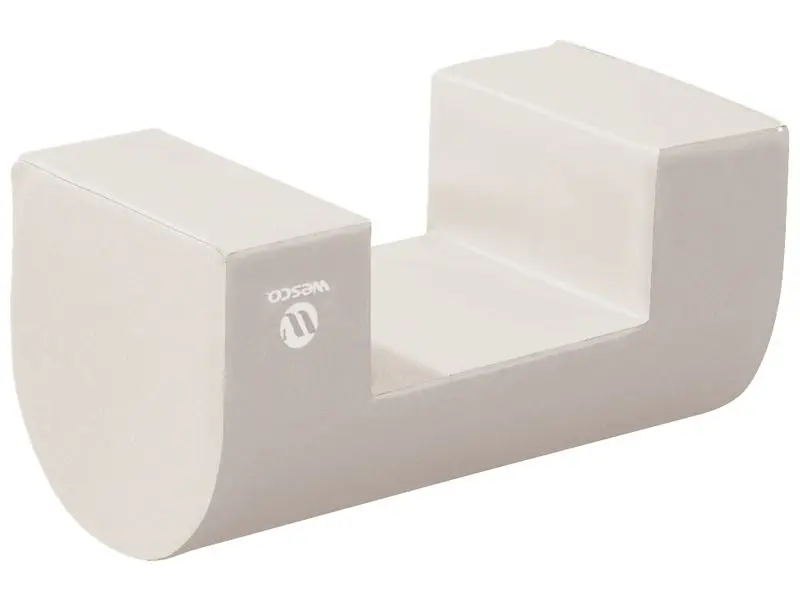 Skumkloss | Oval bro i skum 60x30x30 cm | Grå / Ivory 