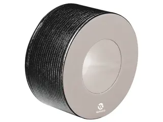 Skumkloss| D&#228;ckring i skum Diameter 60 cm | Svart / Iivory