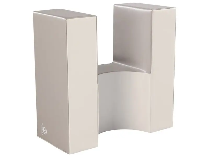 Skumkloss | U-kloss i skum 60x30x60 cm | grå/ivory 