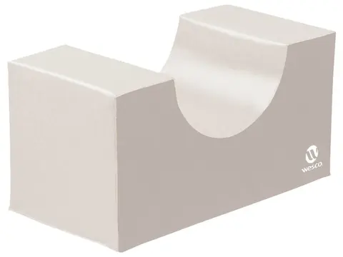 Skumkloss | Bro i skum 60x30x30 cm | Gr&#229; / Ivory