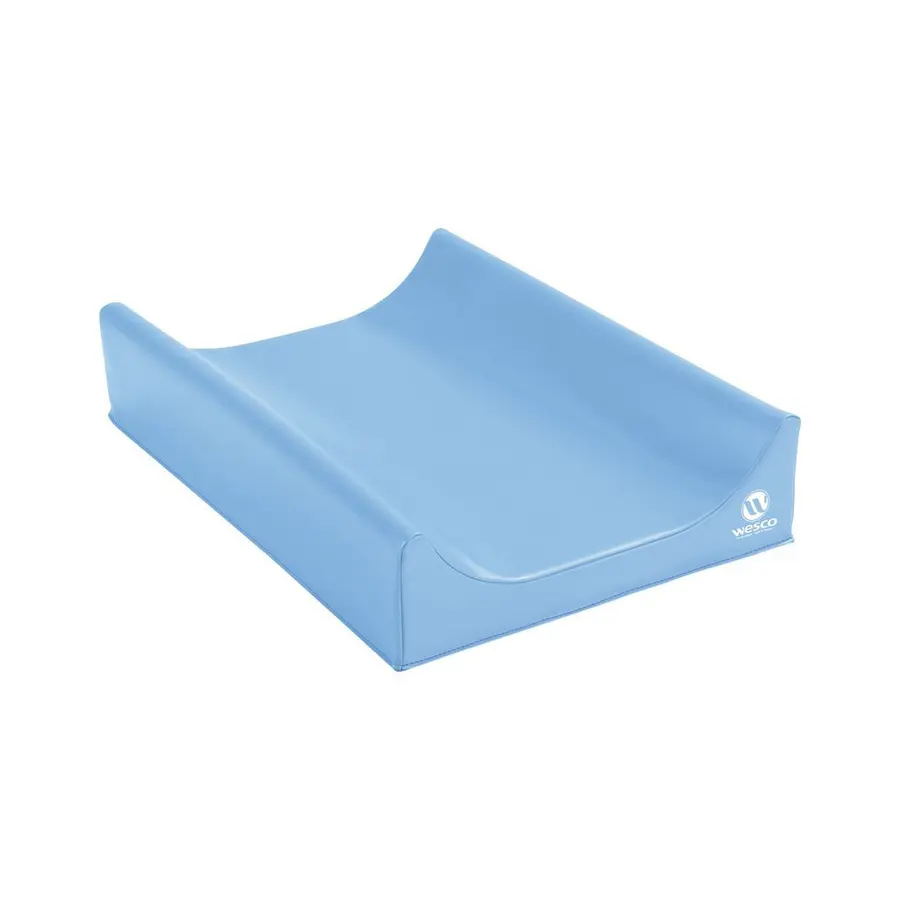 Skötbädd med hög kant | Blå 70 x 50 x 5/15 cm 