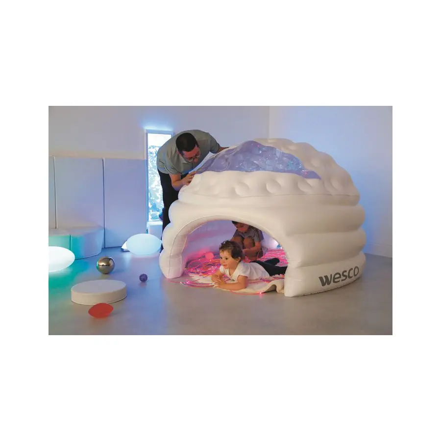 Uppblåsbar igloo Sensorisk Diameter 170 cm 