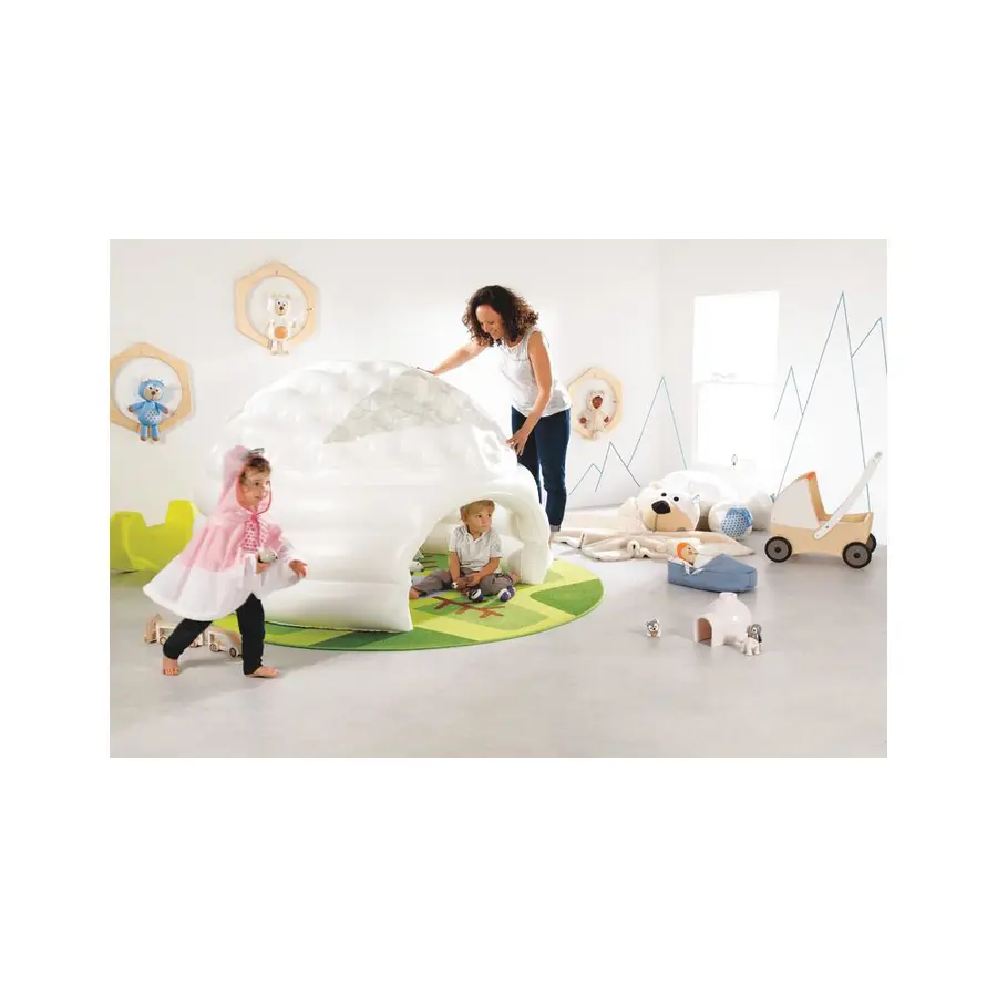 Uppblåsbar igloo Sensorisk Diameter 170 cm 