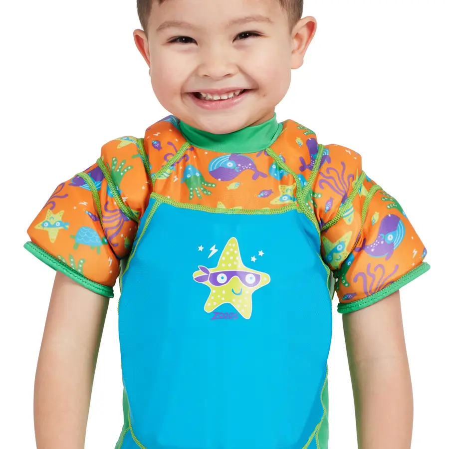 Simdräkt Super Star 2-3 år Zoggs | 15-18 kg | UPF 50+ 