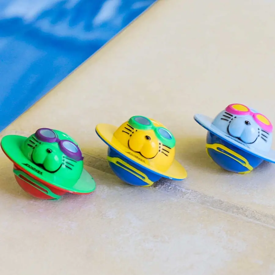 Zoggy Seal Flips Rolig och bra leksak! 5-pack 